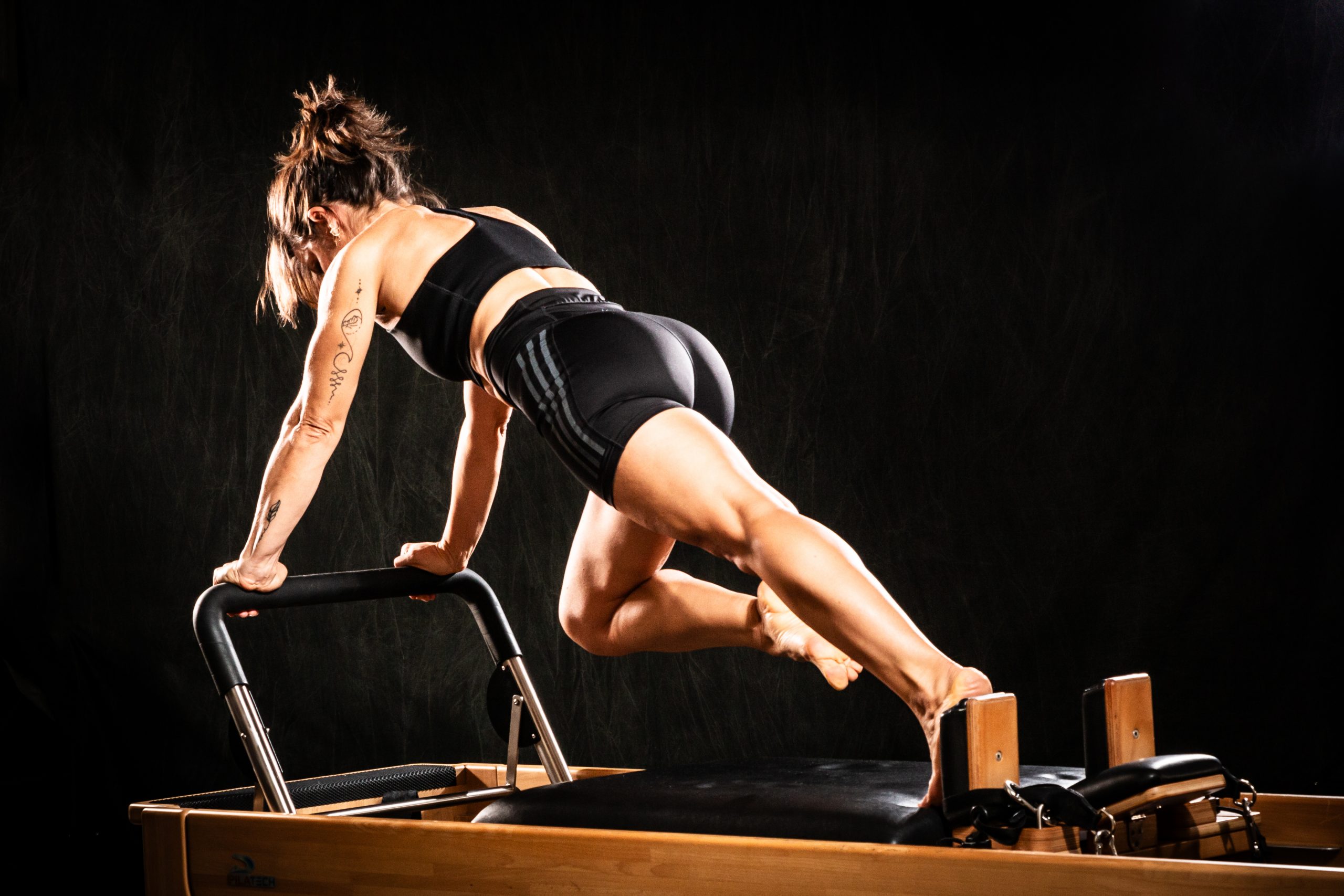 Clase de Pilates Máquina en Clínica Motriz Tres Cantos
