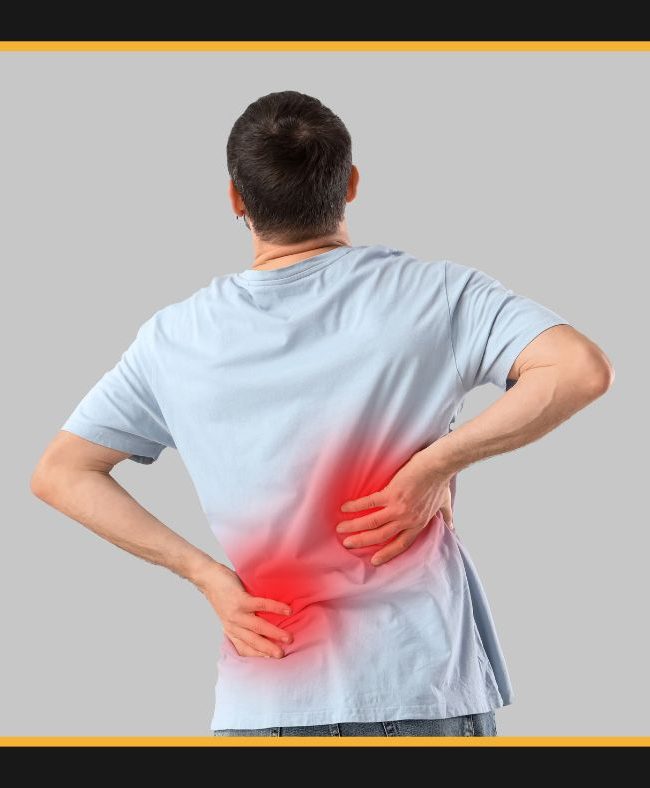 Dolor lumbar de pie